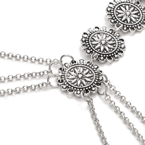 •Ava• Coin full body jewelry chain • gold silver - Picture 4 of 7